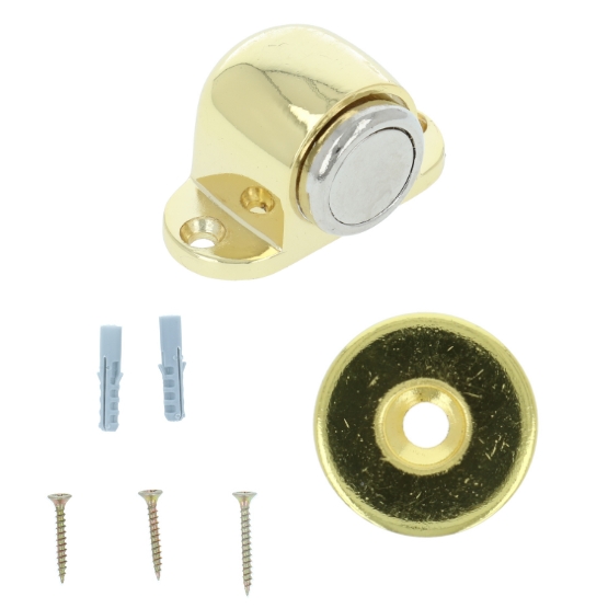 AMIG Deurstopper magnetisch goud 44x40 mm - Afbeelding 3