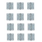 AXA Kogellagerscharnier 76x76 Verzinkt Rechte Hoeken promopack 10+2 gratis