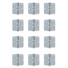 AXA Kogellagerscharnier 76x76 Verzinkt Ronde Hoeken promopack 10+2 gratis