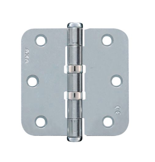 AXA Kogellagerscharnier 76x76 Verzinkt Ronde Hoeken promopack 10+2 gratis - Afbeelding 4