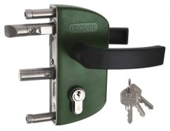 LOCINOX Poortslot opbouw voor 40 mm profielen groen