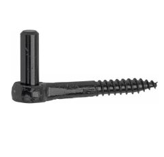 Duim inschroefbaar 14x55mm ijzer zwart