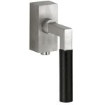 SKG2 Draaikiepgarnituur afsluitbaar Bauhaus ebben mat nikkel ongelakt