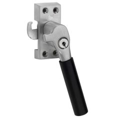 SKG Raamsluiting Met Sluitplaat Rechts Bauhaus ebben mat nikkel ongelakt