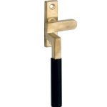 Raamboom Met Sluitplaat Links Bauhaus ebben messing antiek