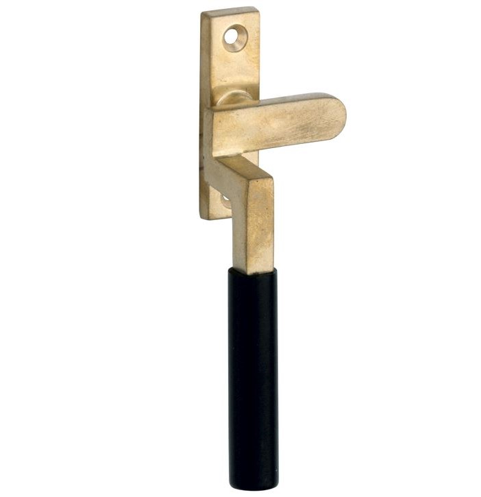 Raamboom Met Sluitplaat Links Bauhaus ebben messing antiek