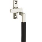 Raamboom Met Sluitplaat Rechts Bauhaus ebben glans nikkel