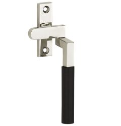 Raamboom Met Sluitplaat Rechts Bauhaus ebben glans nikkel