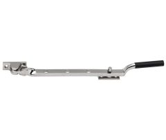 Uitzetijzer Bauhaus ebben glans nikkel