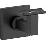 Leuninghouder Bauhaus M10 hol mat zwart