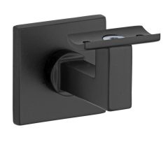 Leuninghouder Bauhaus M10 hol mat zwart