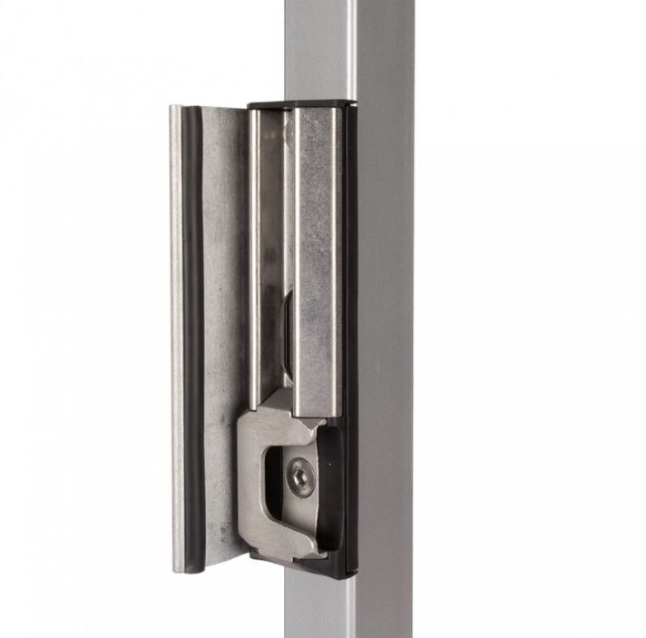 LOCINOX Slotvanger voor poorten verstelbaar antraciet