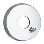 SKG krukrozet buitenzijde Elegant glans chroom