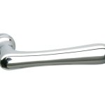 Deurklink Linea glans chroom