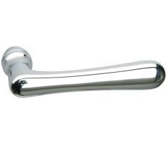 Deurklink Linea glans chroom