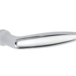 Deurklink Dudok glans chroom