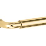 Deurklink Frankfurt messing ongelakt