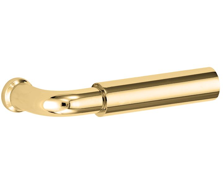 Deurklink Frankfurt messing ongelakt