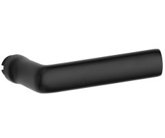 Deurklink Padania mat zwart