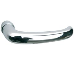 Deurklink Halfsabel glans chroom