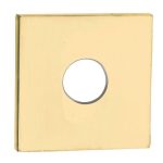 SKG krukrozet buitenzijde Bauhaus messing ongelakt