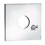 SKG krukrozet buitenzijde Bauhaus glans chroom