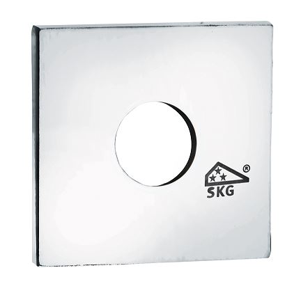 SKG krukrozet buitenzijde Bauhaus glans chroom