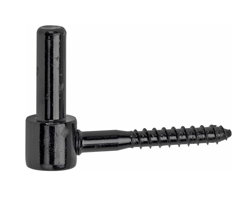 Duim inschroefbaar 14x85mm ijzer zwart