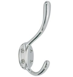 Hoedhaak Bern glans chroom