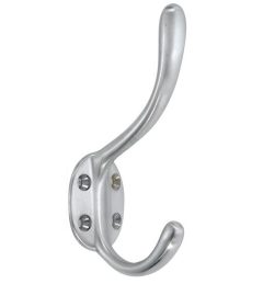 Hoedhaak Bern mat chroom