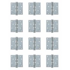 AXA Kogellagerscharnier 89x89 Verzinkt Rechte Hoeken promopack 10+2 gratis