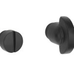 WC-olive 8 mm Hamburg ijzer zwart