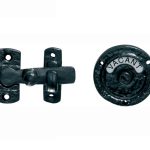 WC-overslag Oxford ijzer zwart