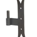 Plaatduim DIN rechts draaipen 14 mm staal zwart