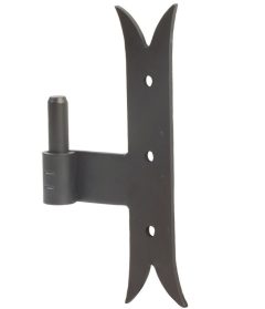 Plaatduim DIN rechts draaipen 14 mm staal zwart