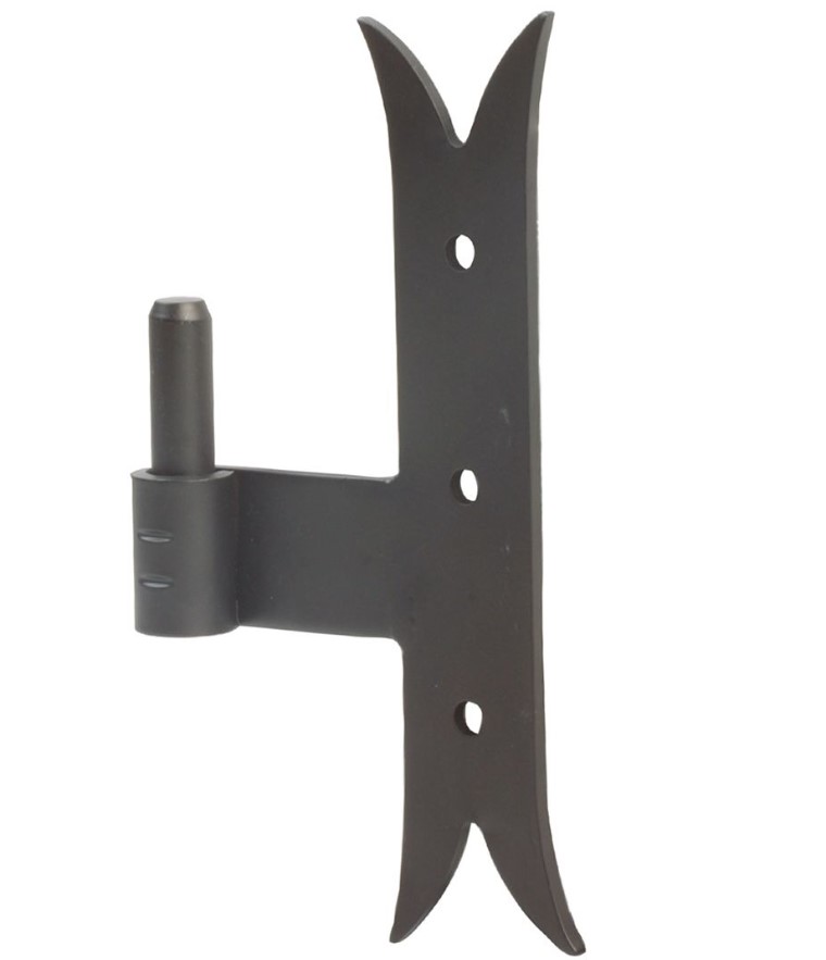 Plaatduim DIN rechts draaipen 14 mm staal zwart