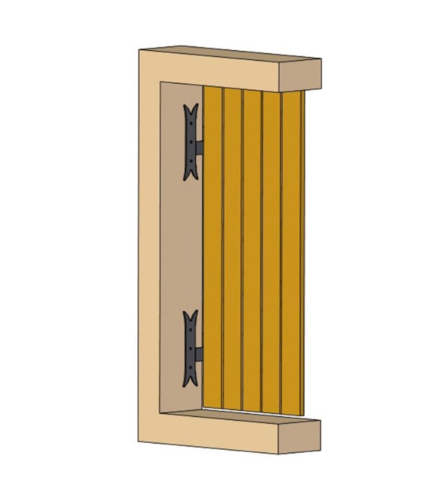 Plaatduim DIN rechts draaipen 14 mm staal zwart - Afbeelding 3
