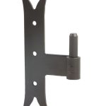 Plaatduim DIN links draaipen 14 mm staal zwart