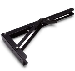 Luxe vouwdrager 200x110 mm zwart gelakt