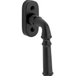 Draaikiepgarnituur Gent ijzer zwart