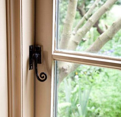 Raamboom Met Sluitplaat Curl ijzer zwart - Afbeelding 3