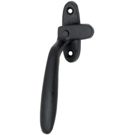 Raamboom Met Sluitplaat Dudok Links ijzer zwart