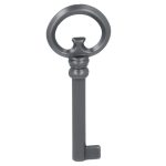 Sleutel zamak ijzerkleurig 80 mm