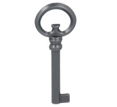 Sleutel zamak ijzerkleurig 80 mm