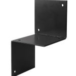 Starx paalverbinder muurmodel open 121 x 121 mm zwart