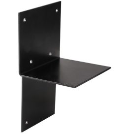Starx paalverbinder 3-weg T-model open 91 x 91 mm zwart