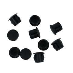 10 Afdekkapjes voor deurkozijnen 9,5 X 11,9 zwart