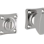 WC-Sluiting 5-8 mm Vierkant glans nikkel