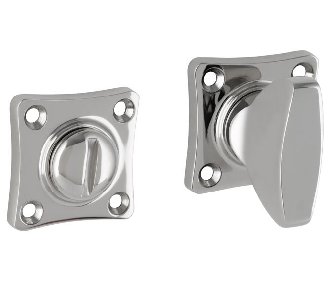 WC-Sluiting 5-8 mm Vierkant glans nikkel