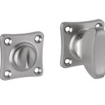 WC-Sluiting 5-8 mm Vierkant mat nikkel ongelakt